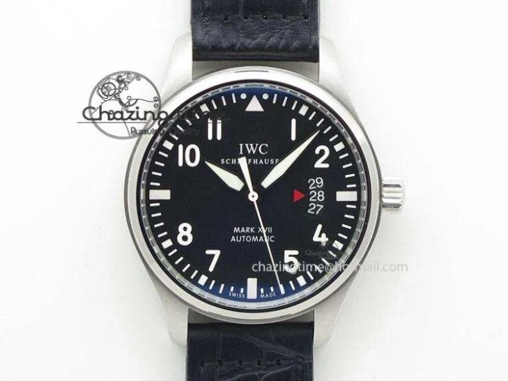 MIROTIME 0103 Portofino Automatic SS FKF 1:1 Best Edition Blue Dial on Blue Leather Strap A Cozy 7133